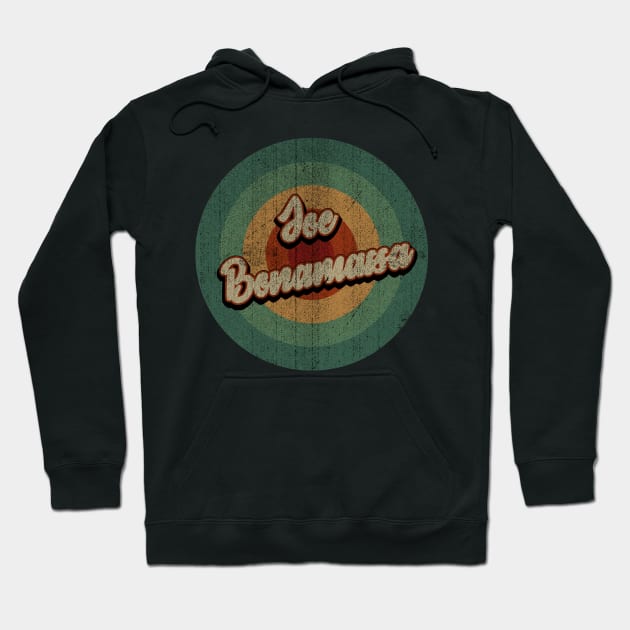 Circle Retro Vintage Joe Bonamassa Hoodie by Jokowow